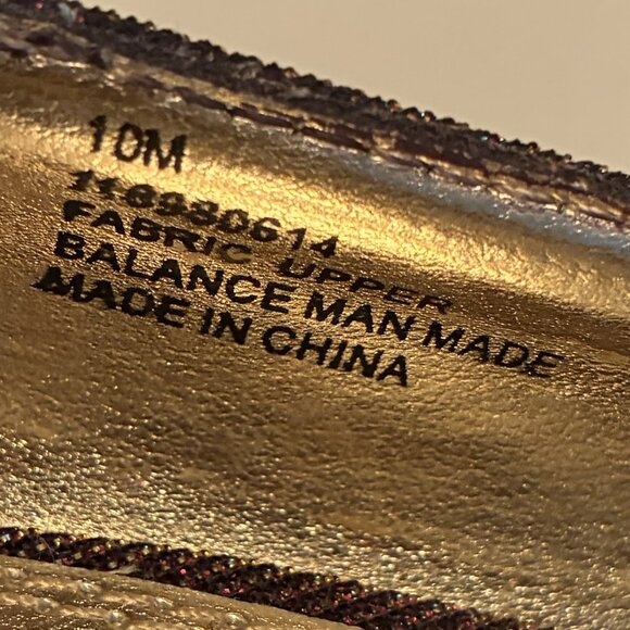 k&m  Size 10, 4 Inches High, Turquoise and Red Multicolor - Picture 10 of 11